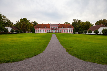 Pathway to Sagadi Manor, Lahemaa, Estonia