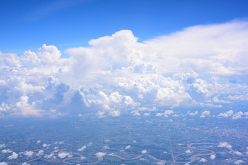beatiful sky and clouds