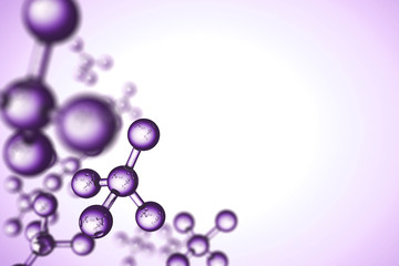 Abstract background . DNA molecule with X chromosomes