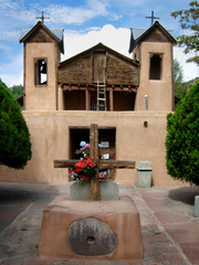 Fototapeta premium Church Near Santa Fe