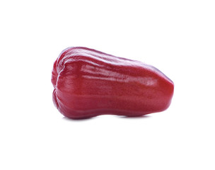 Rose apple isolated on the white background