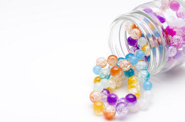 ビーズのアクセサリー