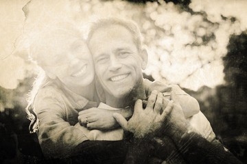 Composite image of grey background