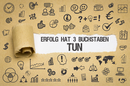 TUN / Papier mit Symbole