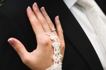 Bride wedding details