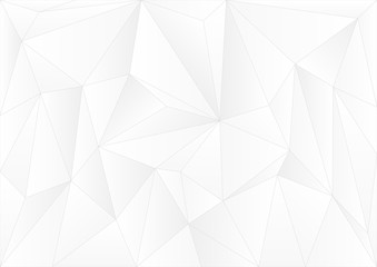 Obraz premium Projekt wektor Geometryczne białe i szare tło abstrakcyjne. Szary siatki mozaiki tło, kreatywne projektowanie szablonów