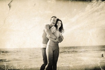 Composite image of grey background