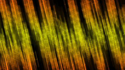 Yellow abstract background on the black strip