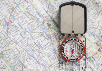 Travel, compass,card