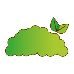 very abstract brain eco friendly related icons image vector illustration design 