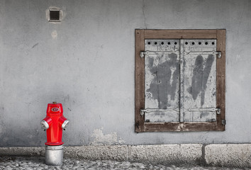 Hydrant mit Fenster