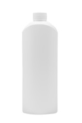 The Washing plastic Bottle, isolated.