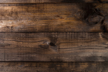 Dark wooden planks background, pine