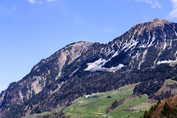 Fototapeta na wymiar the Alps