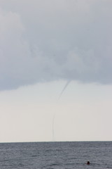 Tornadoes over the Sea
