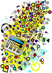 Obraz premium Instant_Music