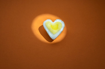 Egg heart background