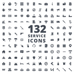 Service Icon Silhouette