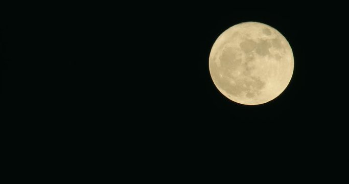 large supermoon 4k