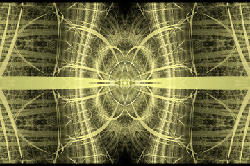 Abstract fractal art for creative design. Magic art background.