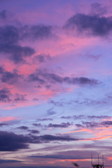 Sunset Sky Background