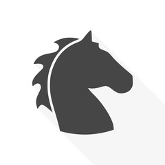 Vector illustration of horse head - Illustration