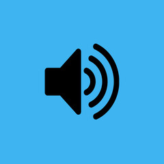 Volume Icon. flat design