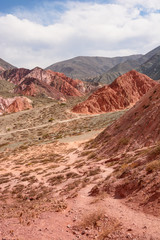 Hill of seven colours in Purmamarca (Argentina)