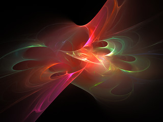 Abstract fractal background