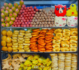 Food market in Indonesia