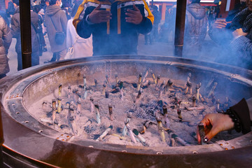 Fototapeta premium 浅草寺の受香所