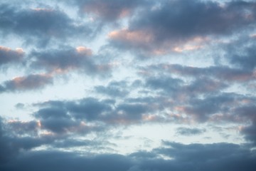 View of cloudscape