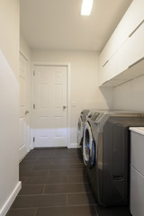 Modern laundry room. Interior design.
