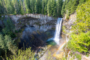 Brandywine waterfall in Brandywine Falls Provincial Park, British Columbia, Canada