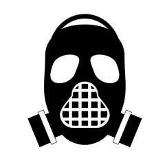 Mask of military protection icon image, vector illustration