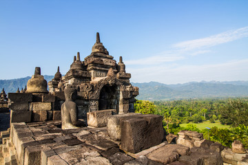 Fototapeta na wymiar Art of Borobudur