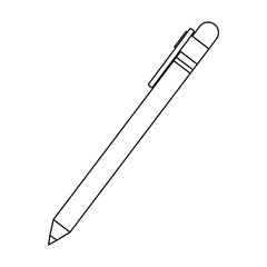 Figure pencil icon image design, vecor illustration