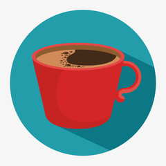delicious coffee time poster vector illustration design
