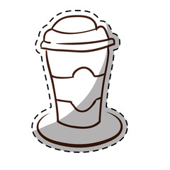 Figure espresso coffee image icon design, vector illustration