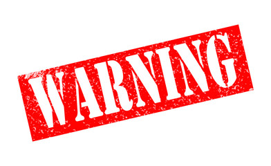 warning stamp on white background.  warning stamp sign. - obrazy, fototapety, plakaty