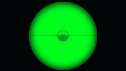 Futuristic Glitching Sniper Scope V1