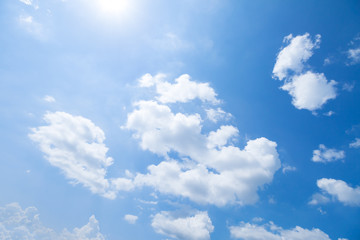 Obraz na płótnie Canvas Blue Sky And Clouds