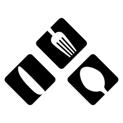 spoon knife fork cutlery icon image vector illustration design 