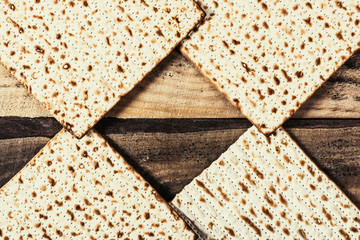 Jewish matza on Passover