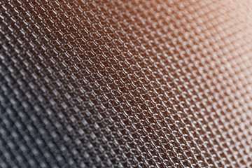 Black artificial metallic surface
