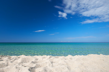 Summer sunny sea beach