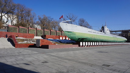 Мемориал  С-56.  Владивосток. Россия.