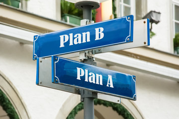 Schild 190 - Plan B