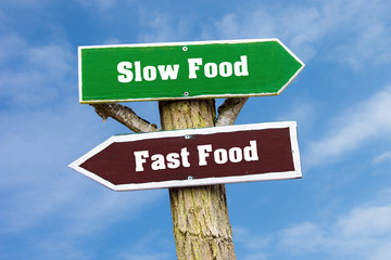 Schild 127 - Slow Food
