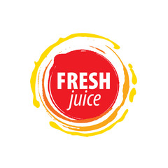 juice splash vector sign